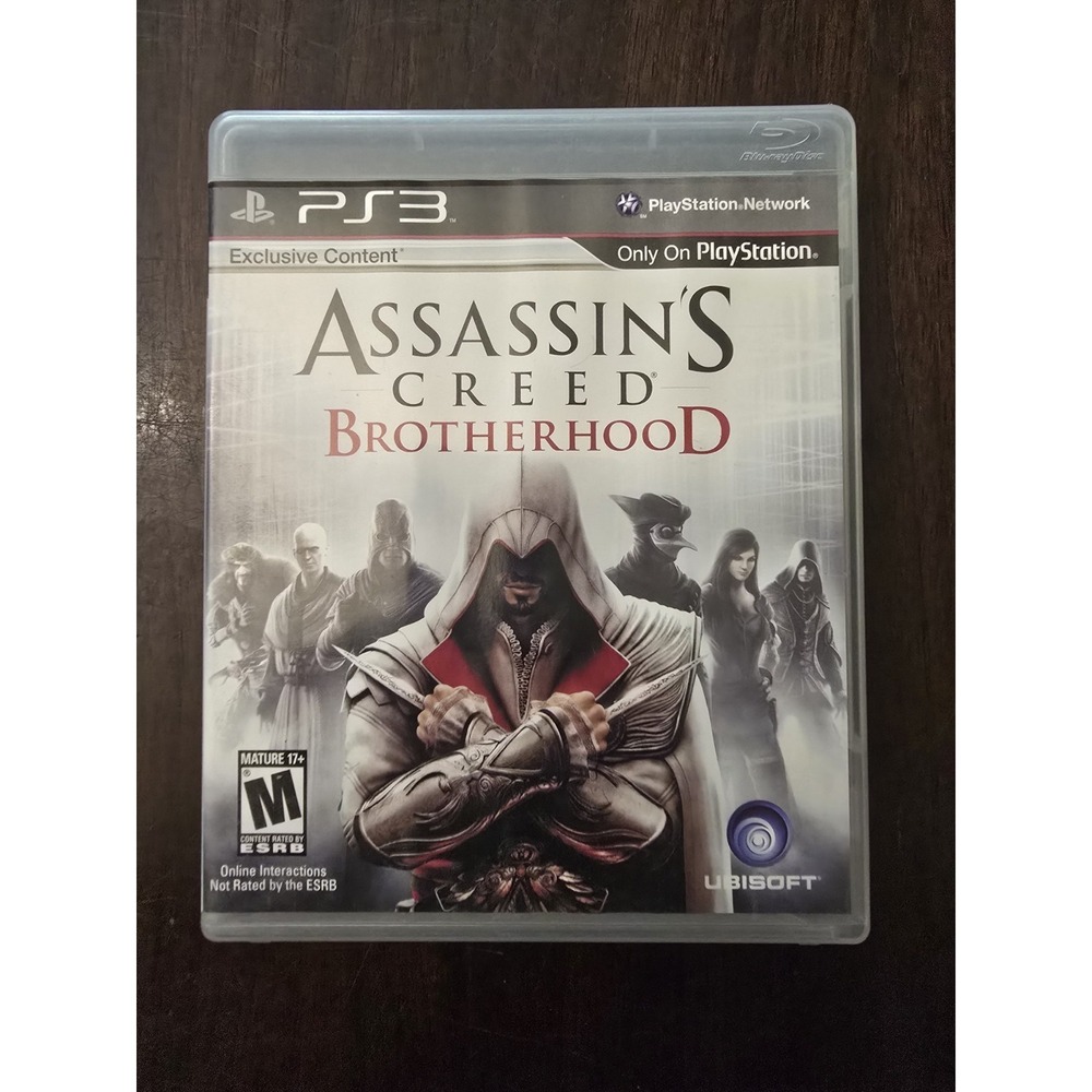 Assassin's Creed: Brotherhood‎ (Sony PlayStation 3, 2010) - CIB Tested & Working